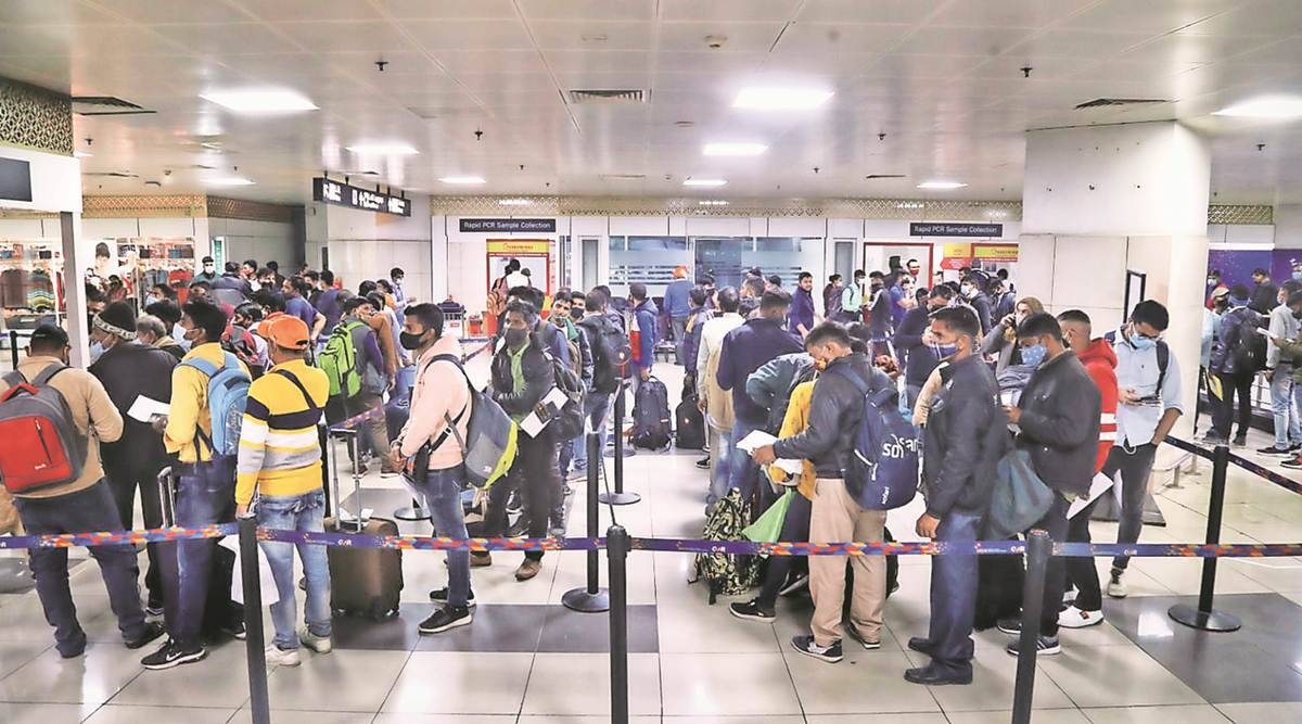 Behind airport crowd surge: Bunching of foreign flight arrivals around the  same time | Business News,The Indian Express