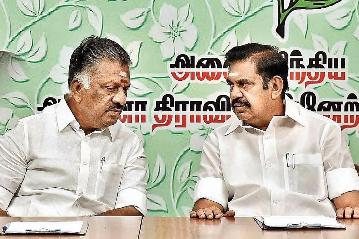 In AIADMK, OPS & EPS factions cross swords ahead of crucial general council  meeting- The New Indian Express