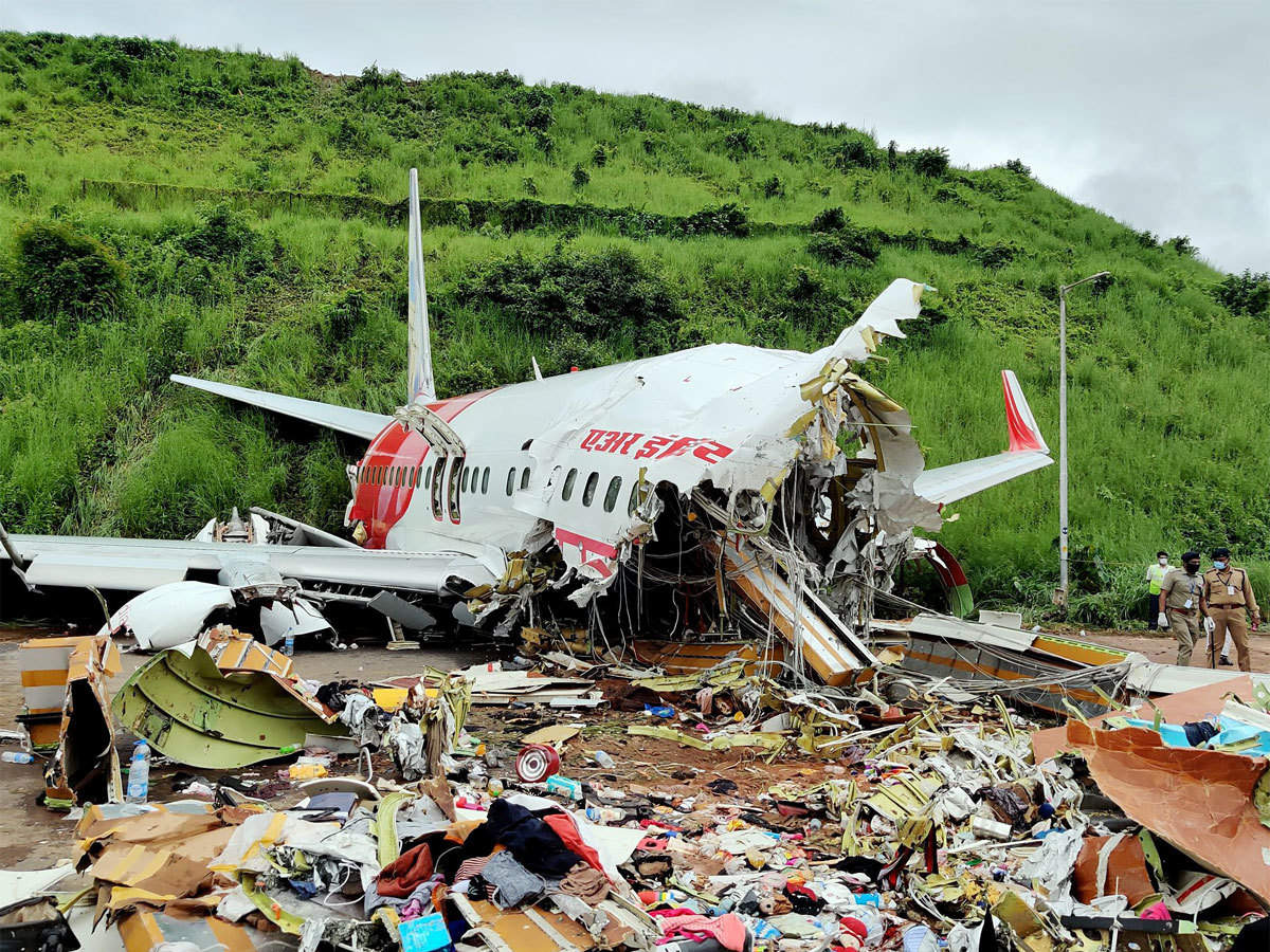 10 years ago, AI Express plane went up in flames after overshooting runway  at Mangalore airport - The Economic Times
