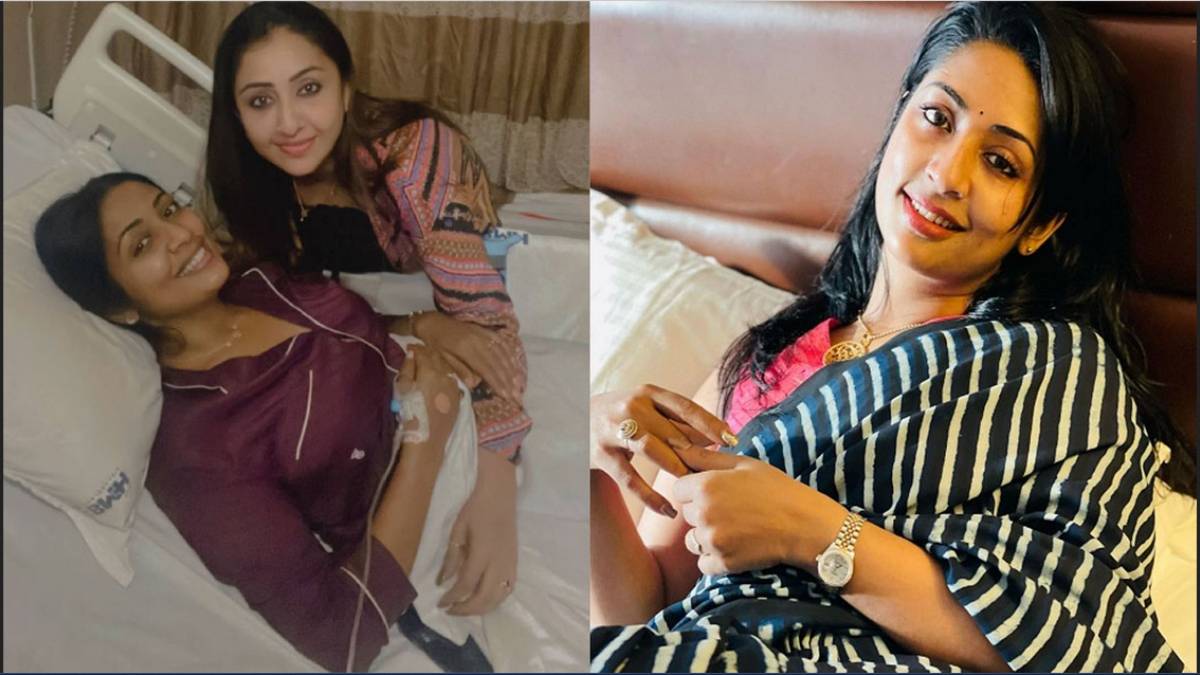 actress navya nair hospitalized photos 