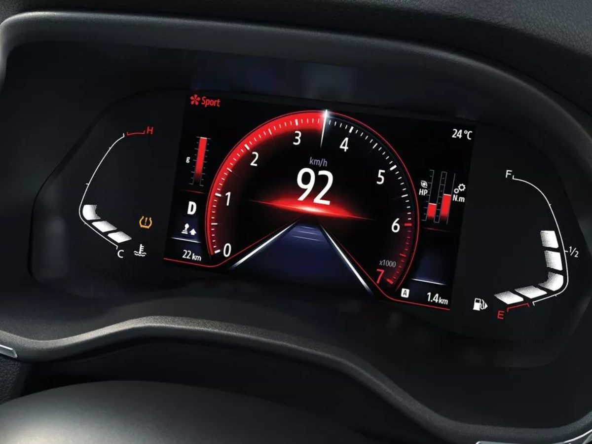 2024 Renault kiger cluster