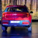 kia sonet suv rear view