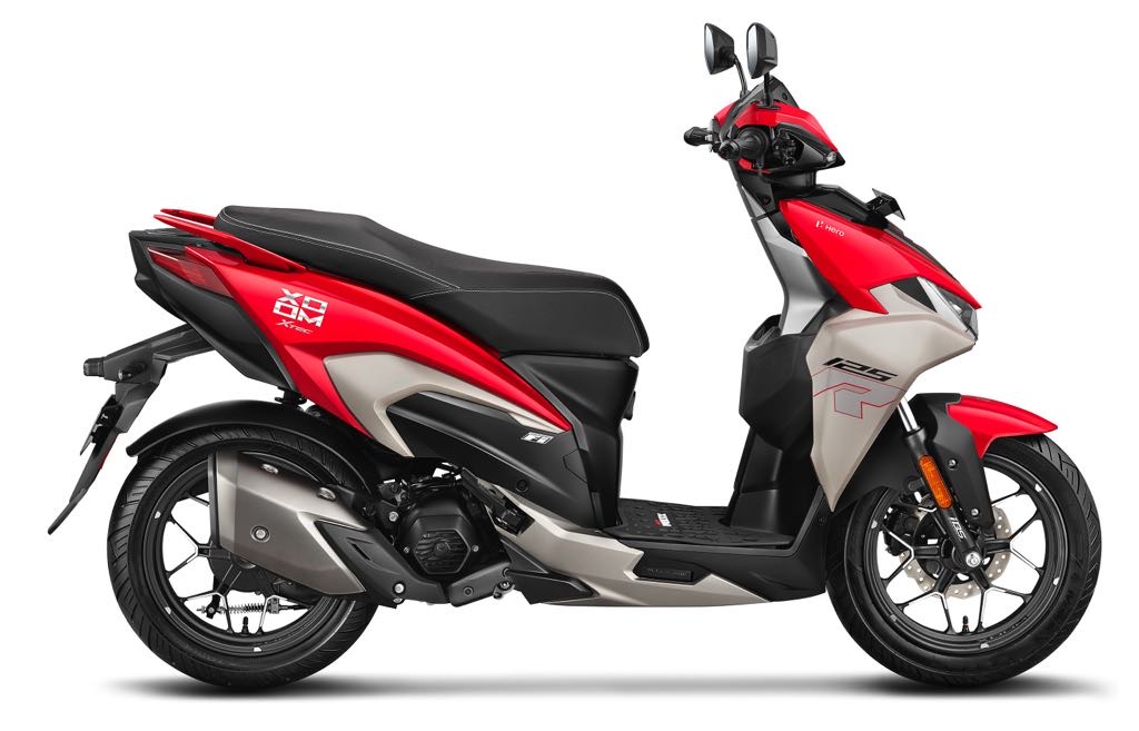 Hero Xoom 125R Side view