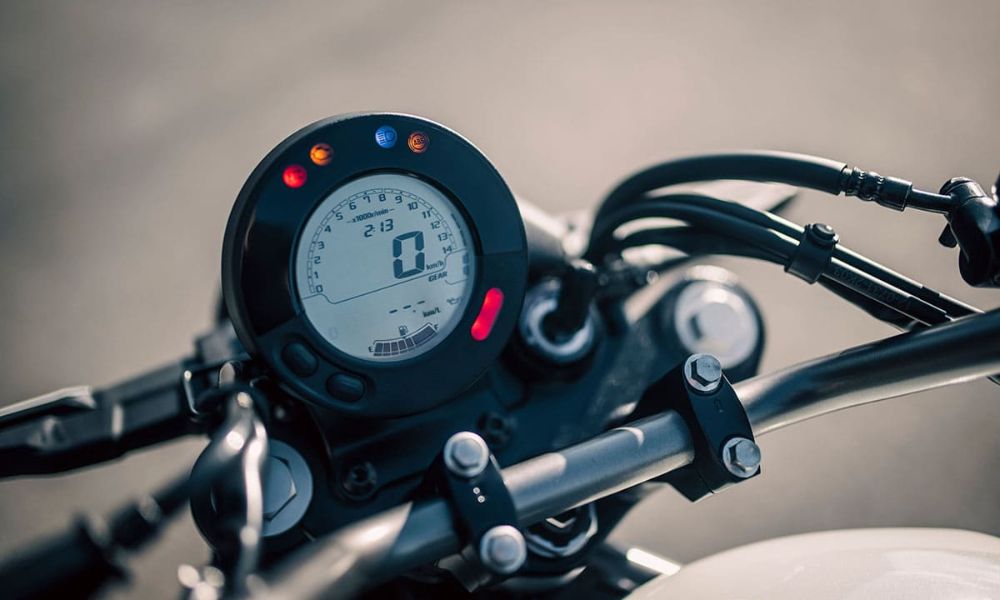 Kawasaki Eliminator 400 cluster