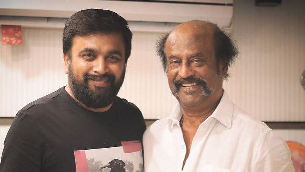Sasikumar with Rajini