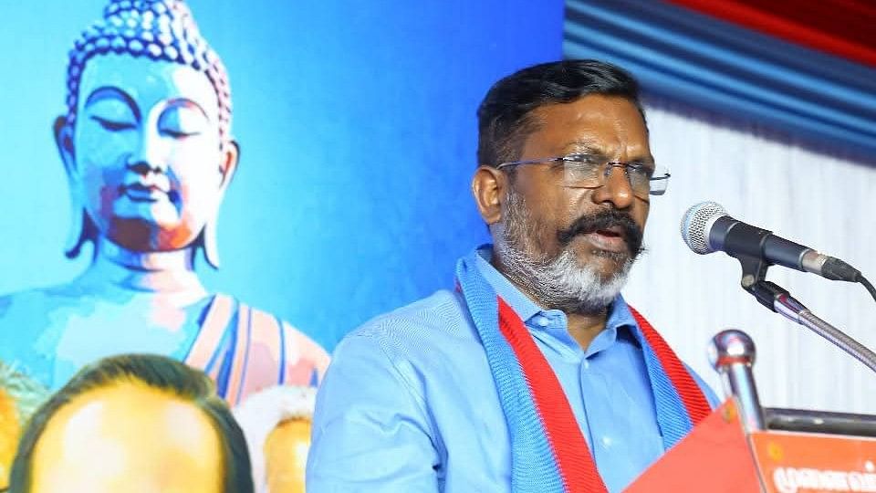 விசிக தலைவர் திருமாவளவன்
