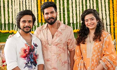 Vishnu Vishal with his brother Rudra