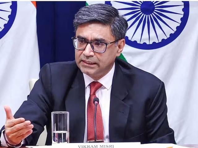 மத்திய வெளியுறவு செயலாளர் விக்ரம் மிஸ்ரி