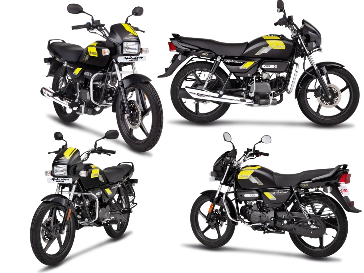 2025 hero splendor+ xtech new colours