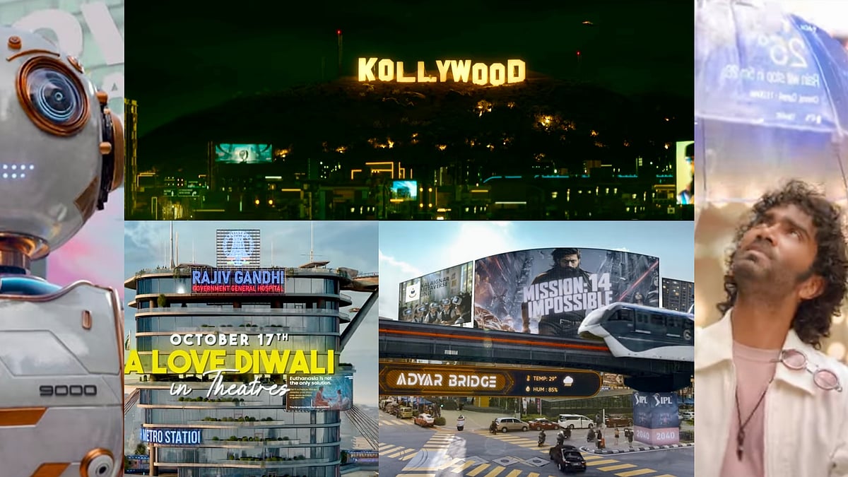Lik படத்தில் 2040-ல் சென்னை