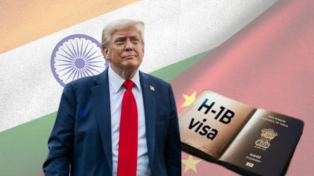 H-1B விசா - ட்ரம்ப் | இந்தியா, சீனா