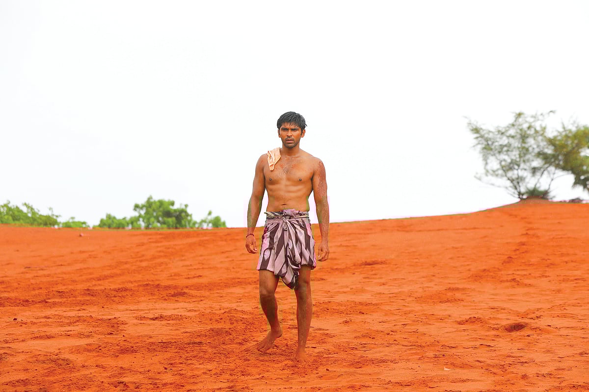 பைசன் படத்தில் துருவ் 