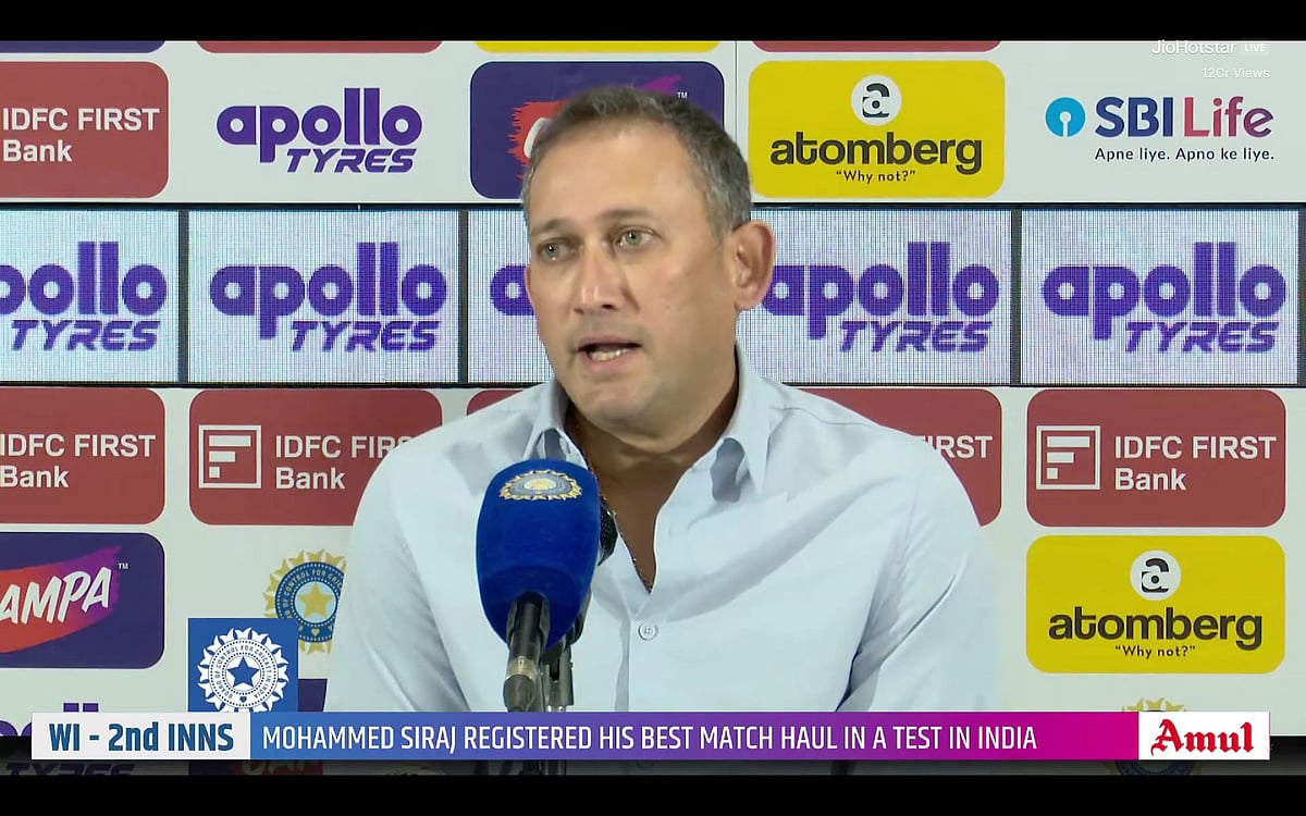 இந்திய தேர்வுக்குழு தலைவர் அஜித் அகர்கார்