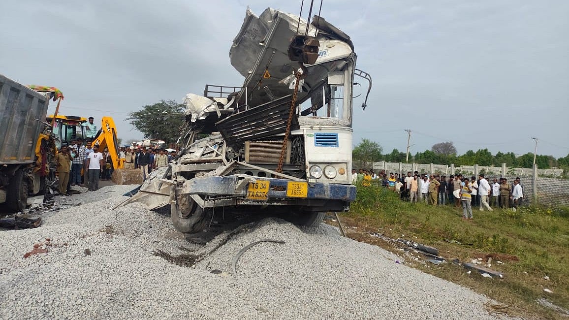 தெலங்கானா கோர விபத்து