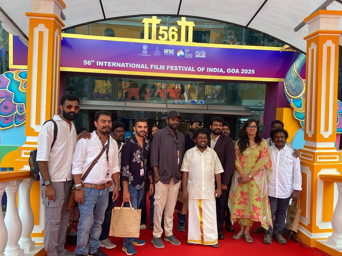 Piranthanaal Vaazthukkal Team at IFFI