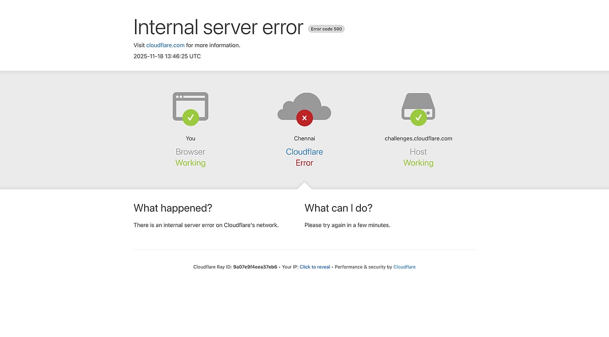 Cloudflare Error 