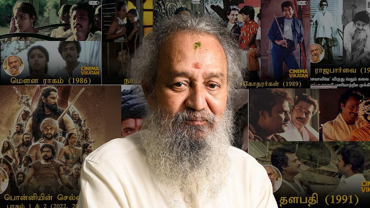 கலை இயக்குநர் தோட்டா தரணி பணியாற்றிய முக்கிய படங்கள்