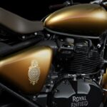 Royal Enfield classic 650 bike 125years badge