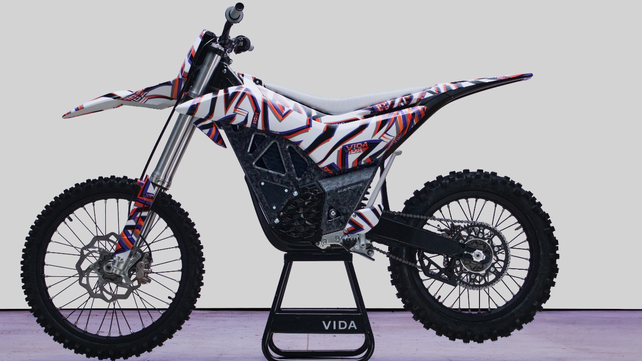hero VIDA dirt e mx7 bike