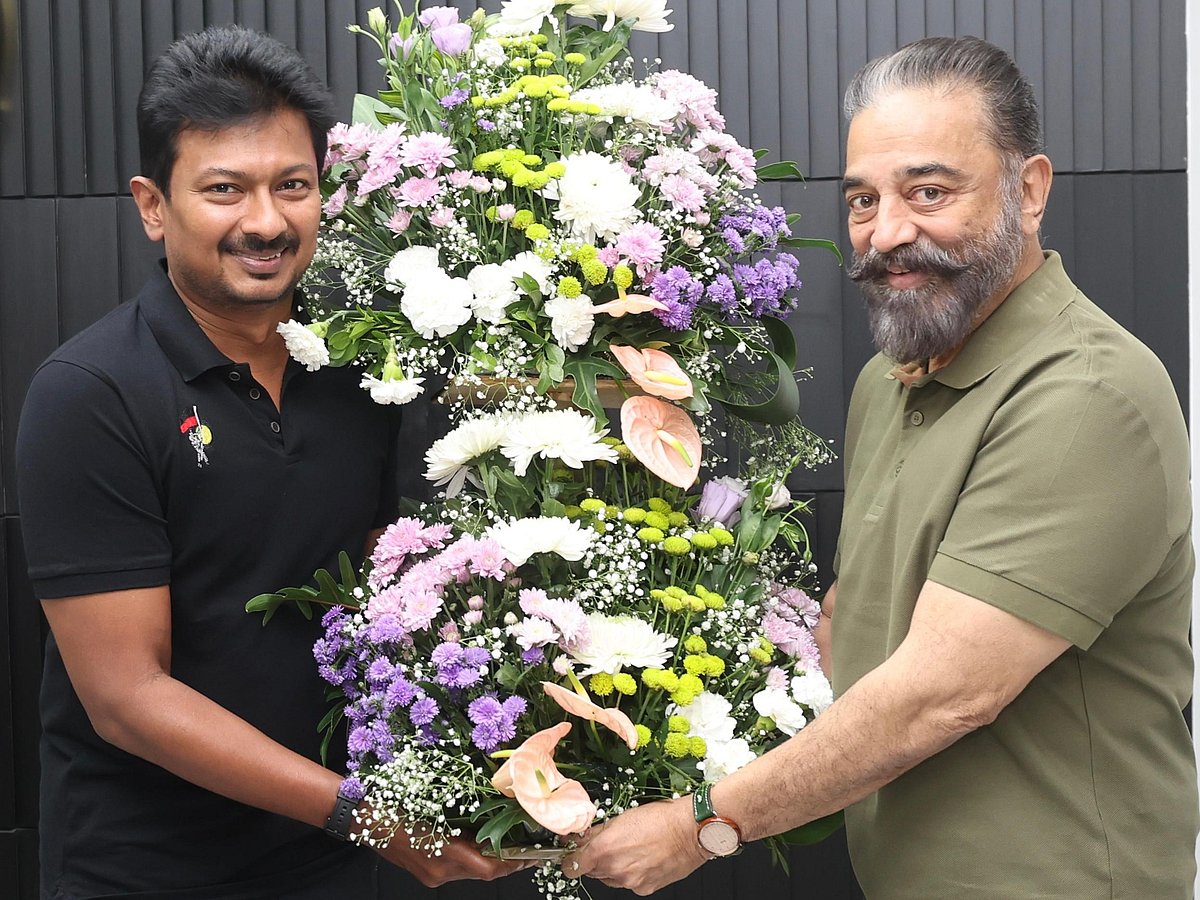 உதயநிதி ஸ்டாலின் - கமல்ஹாசன்