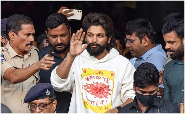 நடிகர் அல்லு அர்ஜுன்