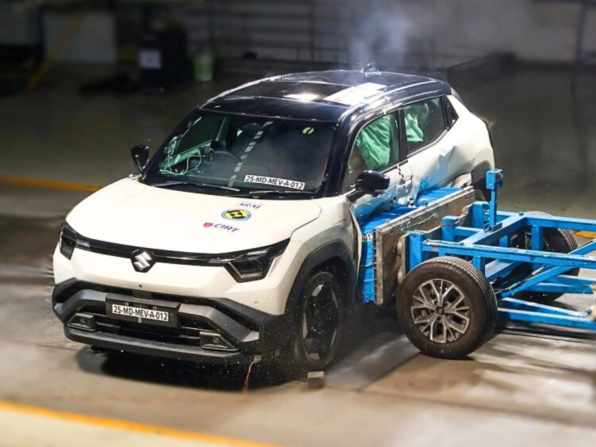 new Maruti Suzuki e vitara crash test