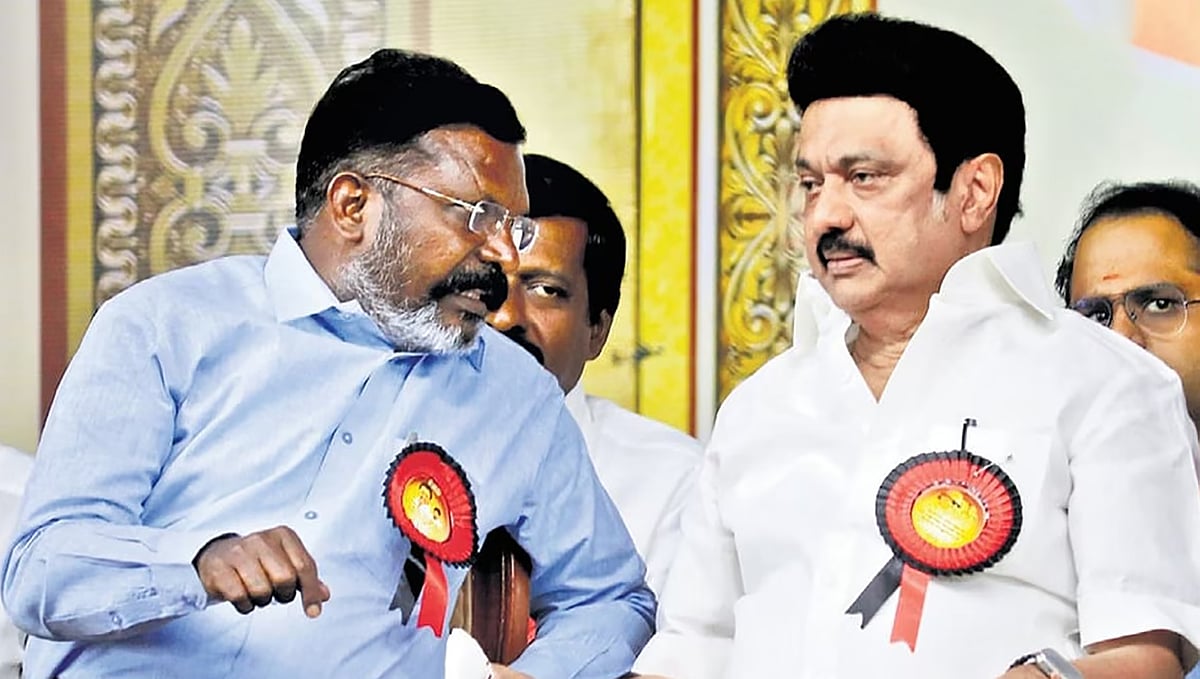 திருமாவளவன் - ஸ்டாலின் 