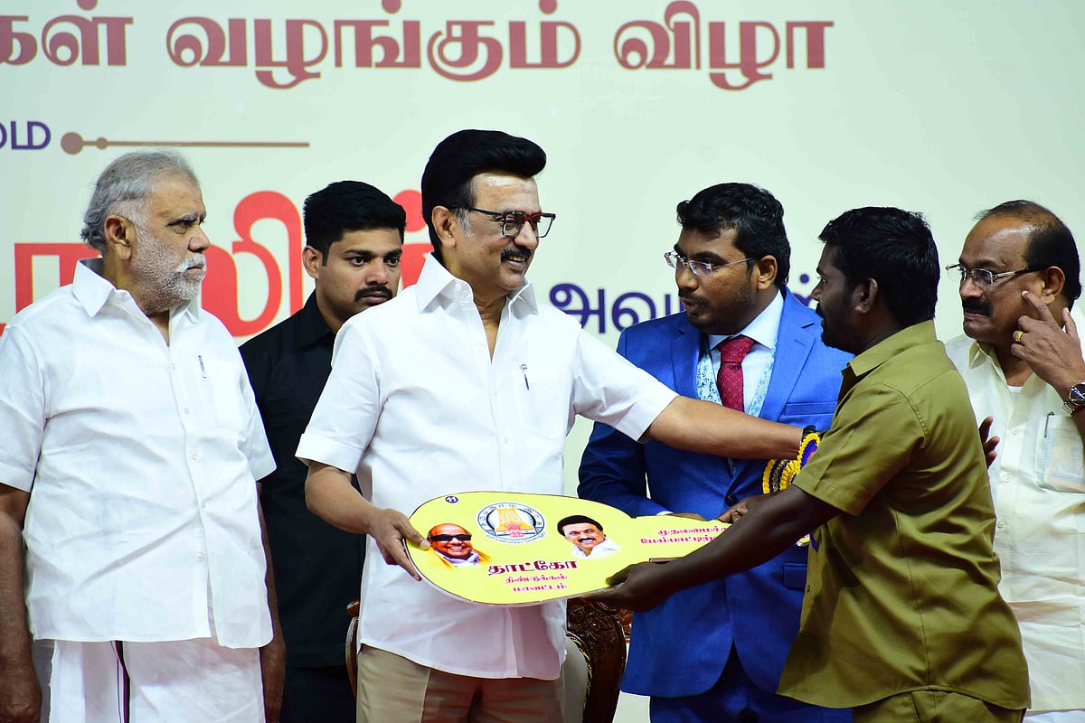 திண்டுக்கலில் முதல்வர் ஸ்டாலின்