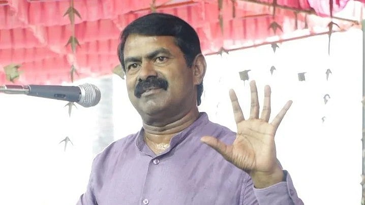 நாம் தமிழர் கட்சி ஒருங்கிணைப்பாளர் சீமான்