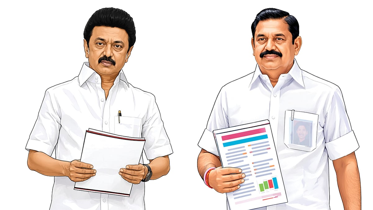 திமுக ஸ்டாலின், அதிமுக எடப்பாடி பழனிசாமி, 