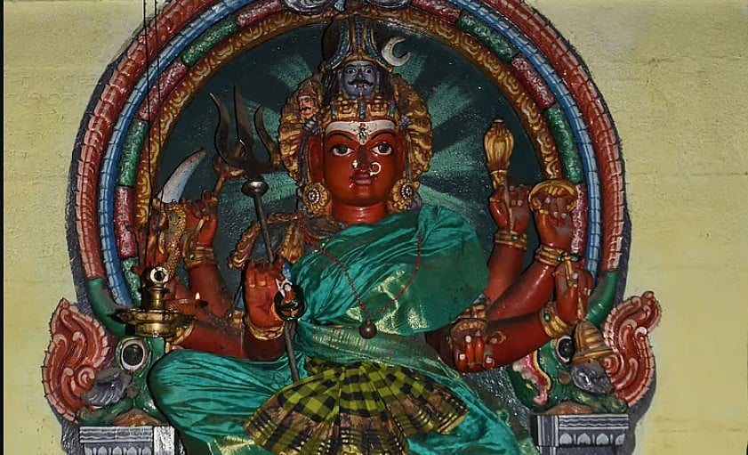 திருப்பரங்குன்றம் வெயிலுகந்த அம்மன்