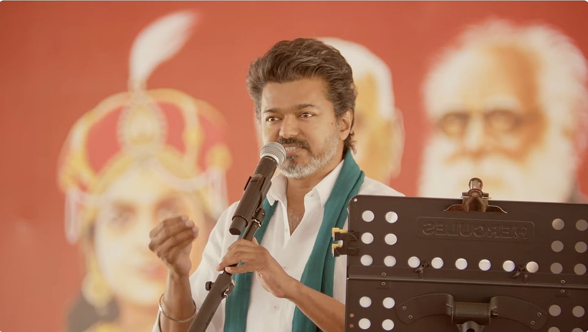 தவெக தலைவர் விஜய்